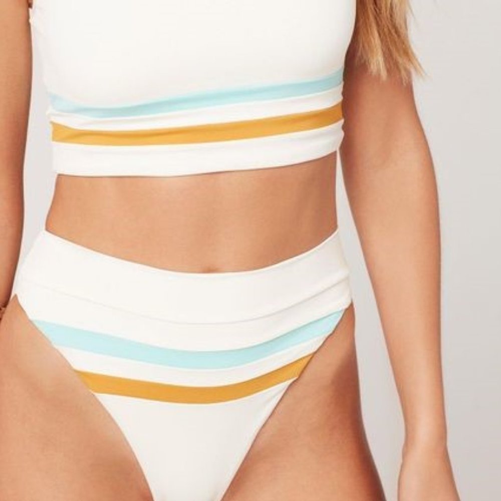 L*SPACE Wilson Bikini Bottom NWT S